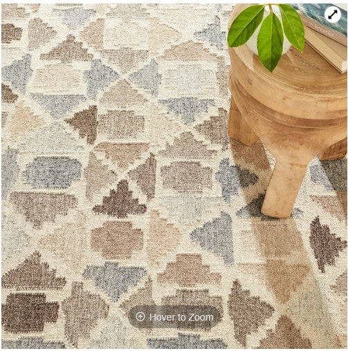 Rufus Stone Kilim Nat Rug