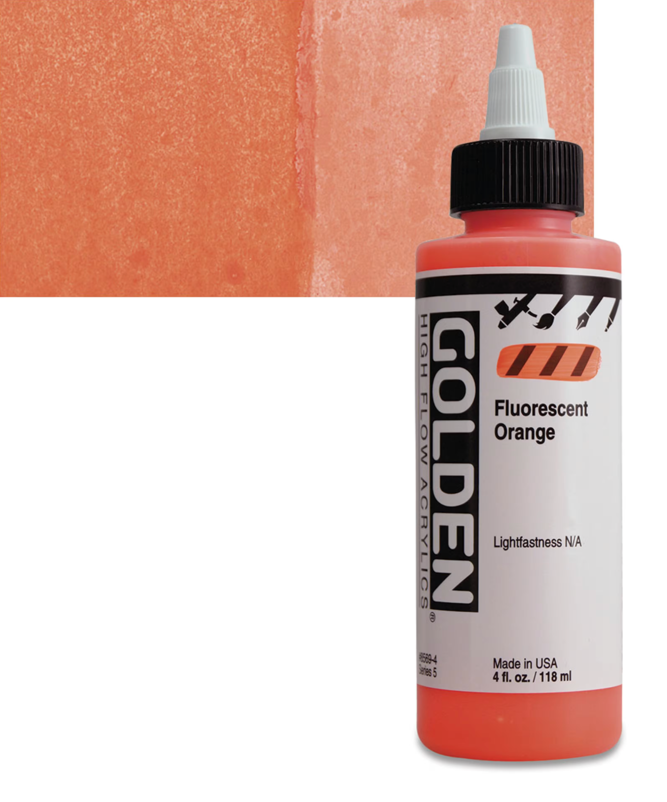 Golden High Flow Acrylic Paint - 4oz