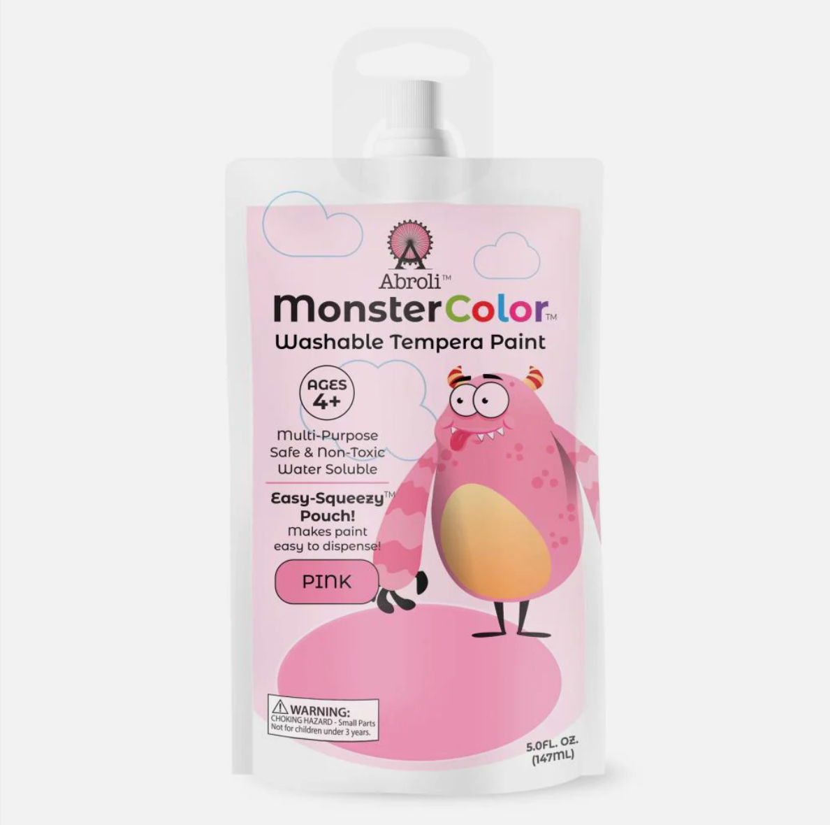Monster Color Washable Paint Pouch - 5oz