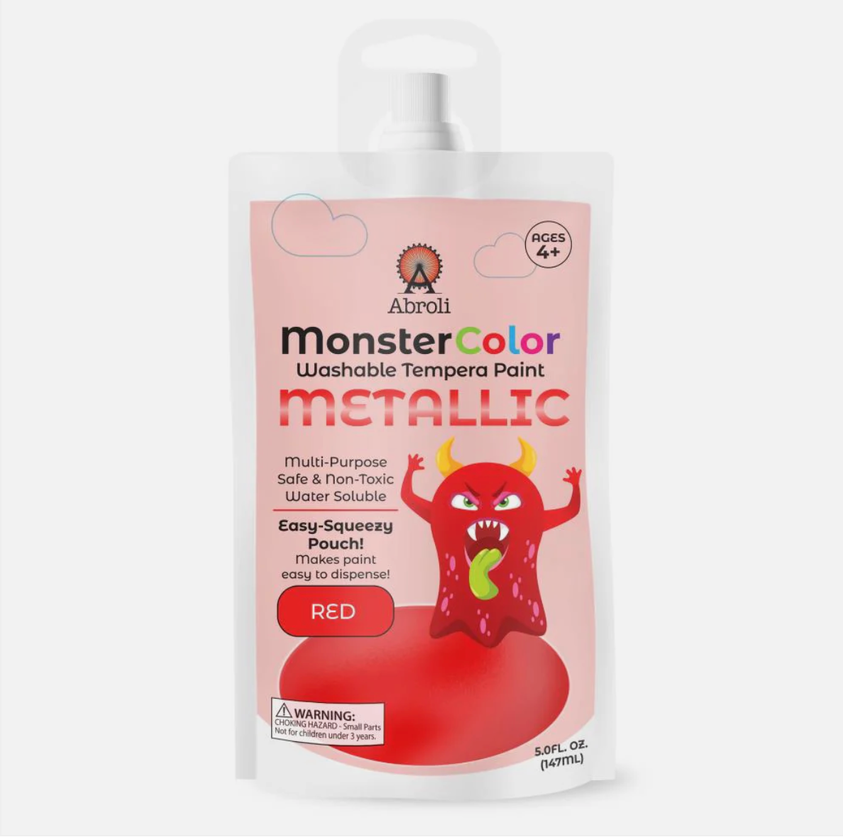 Monster Color Washable Paint Pouch - 5oz