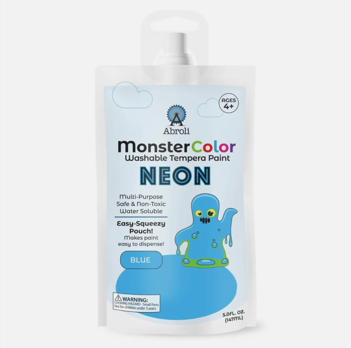 Monster Color Washable Paint Pouch - 5oz