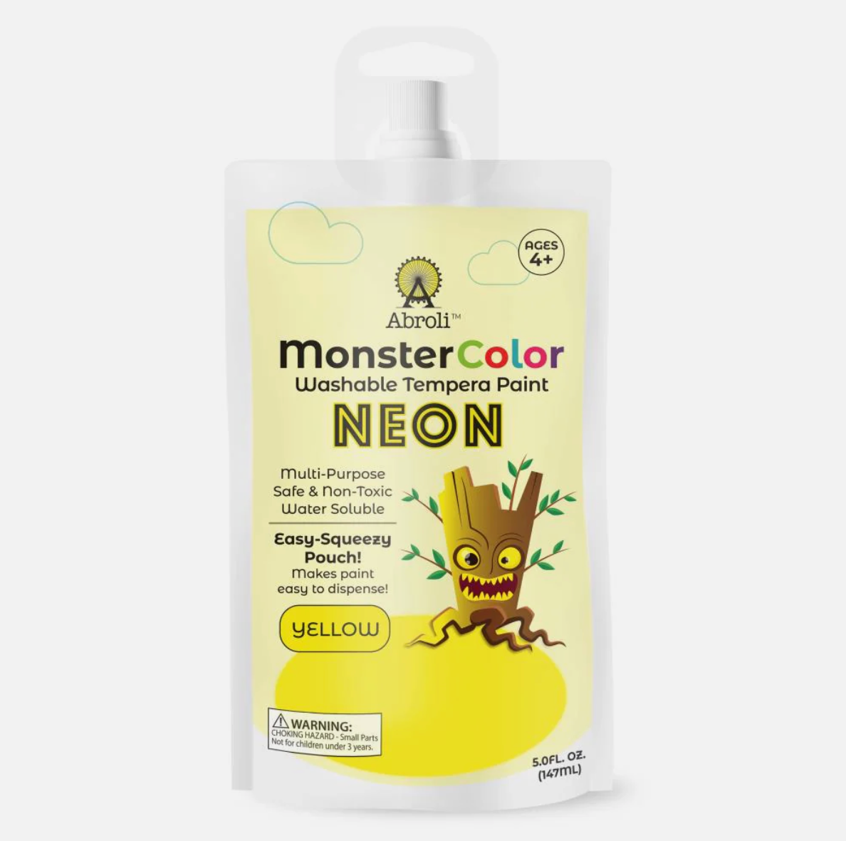 Monster Color Washable Paint Pouch - 5oz