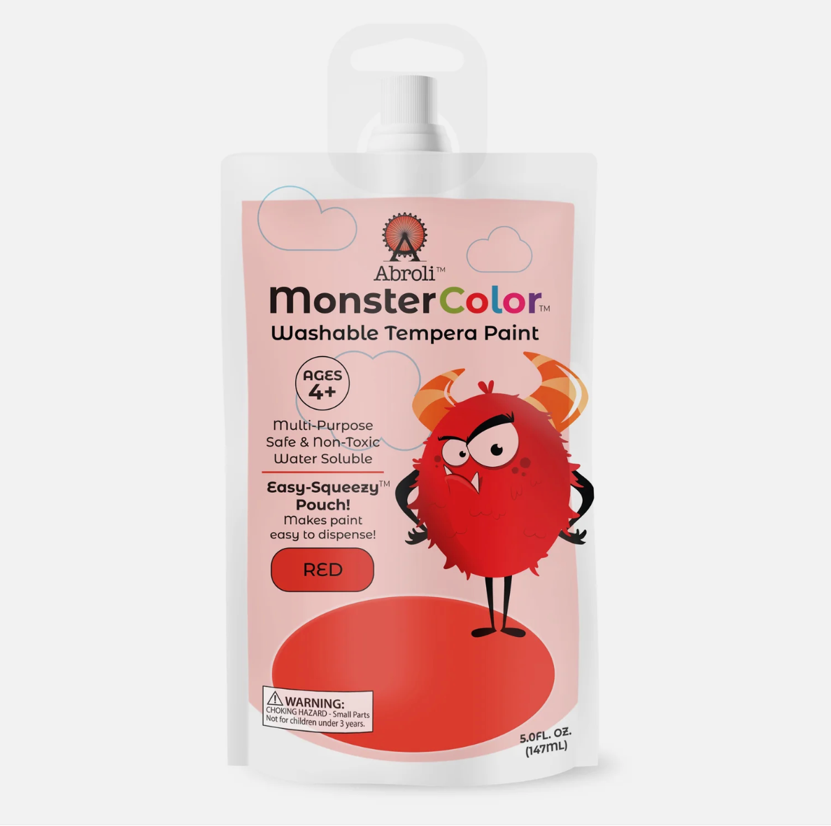 Monster Color Washable Paint Pouch - 5oz
