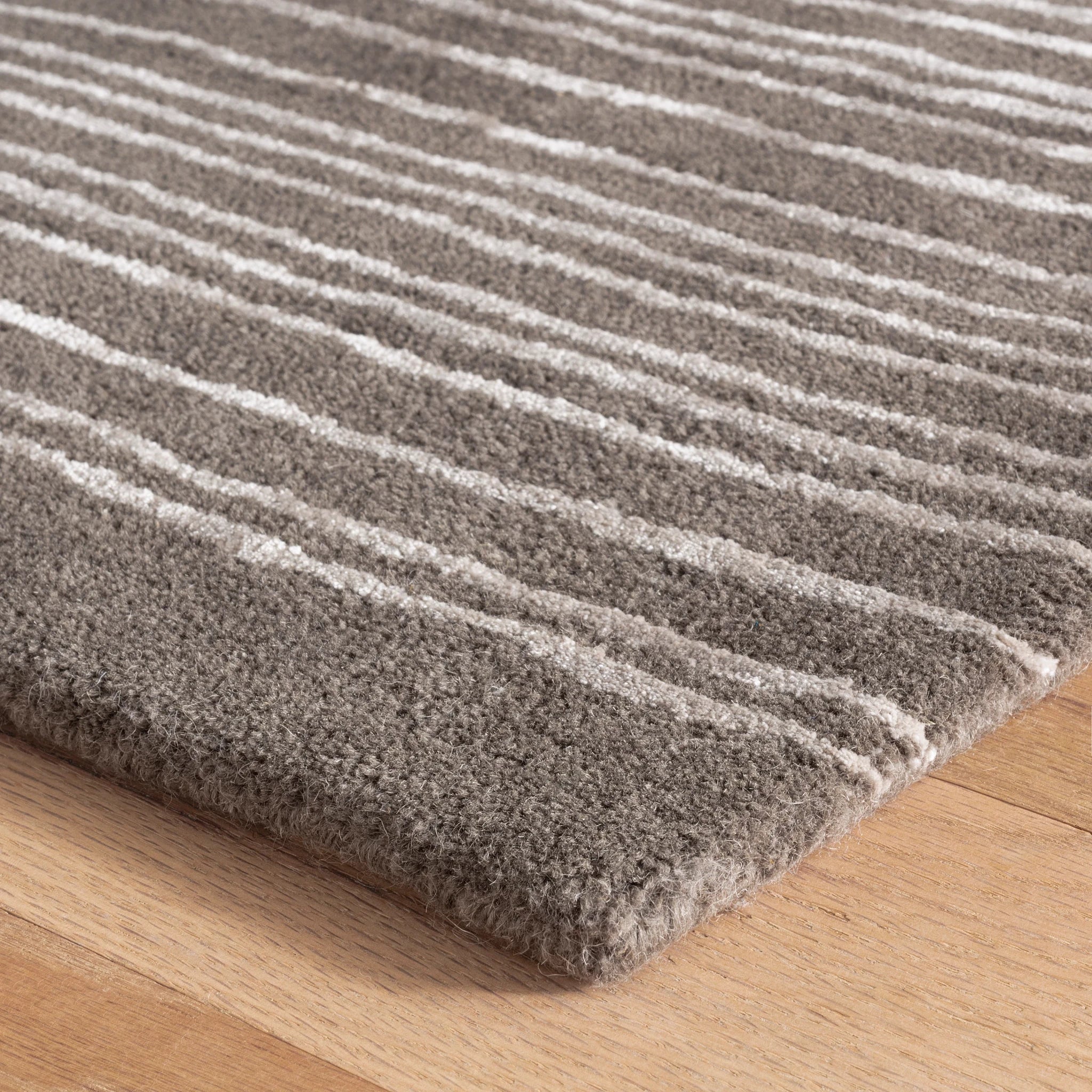 Striae Grey Rug - 5x8