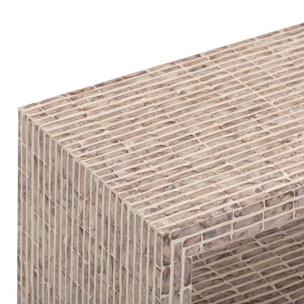 DerryShell Nightstand,Lavender