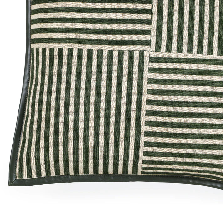 Kora Pillow, 20"/Green