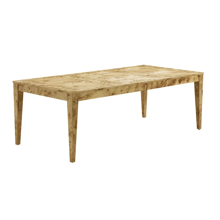Brandyss Burl Dining Table,90"