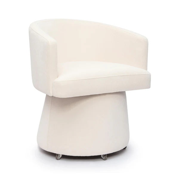 Kristen Rolling Desk Chair/CRM