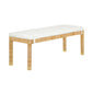 Amara Natural Rattan Bench