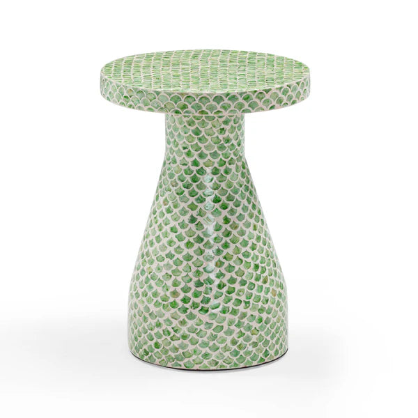 Halio Shell Table, Green