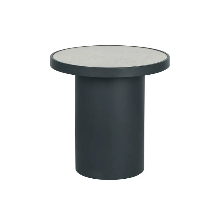 Nautilus Side Table, Mirrored