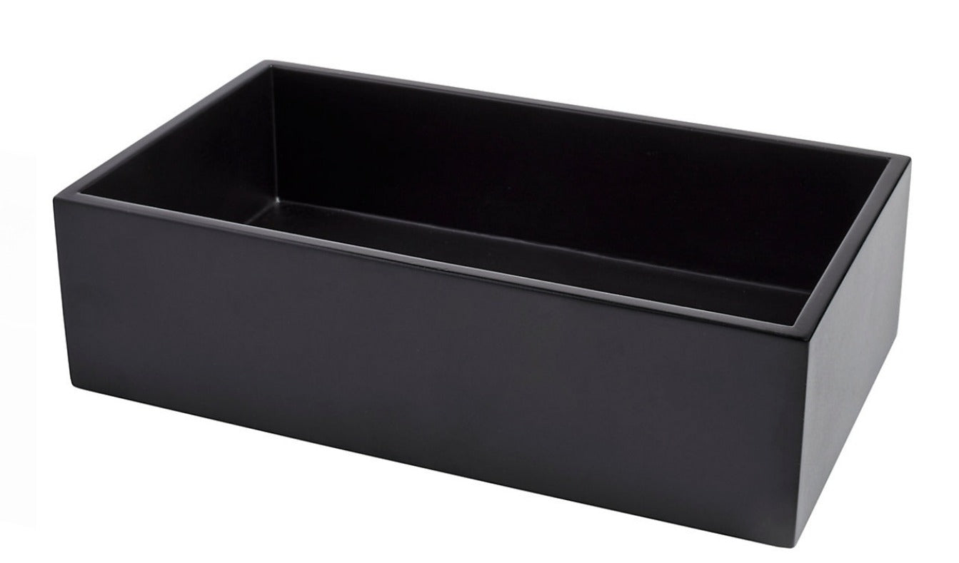 Blk Lacquer Napkin Holder - G