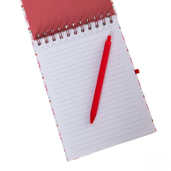 Notes/Cherries Task Pad w/Pen