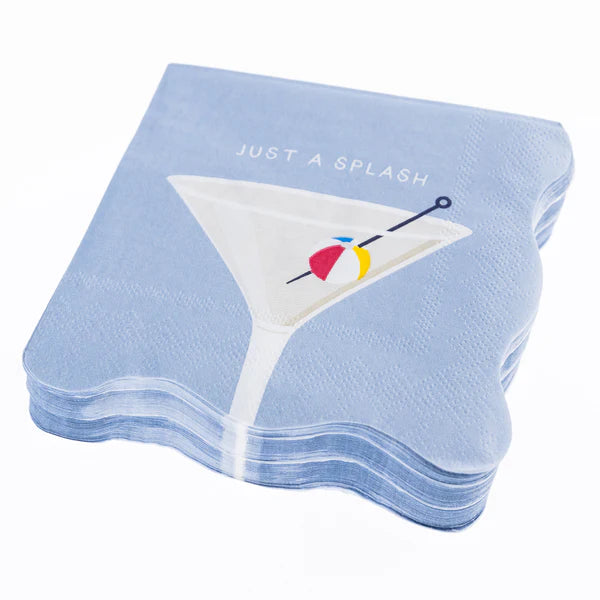 Martini Beach Ball Napkins