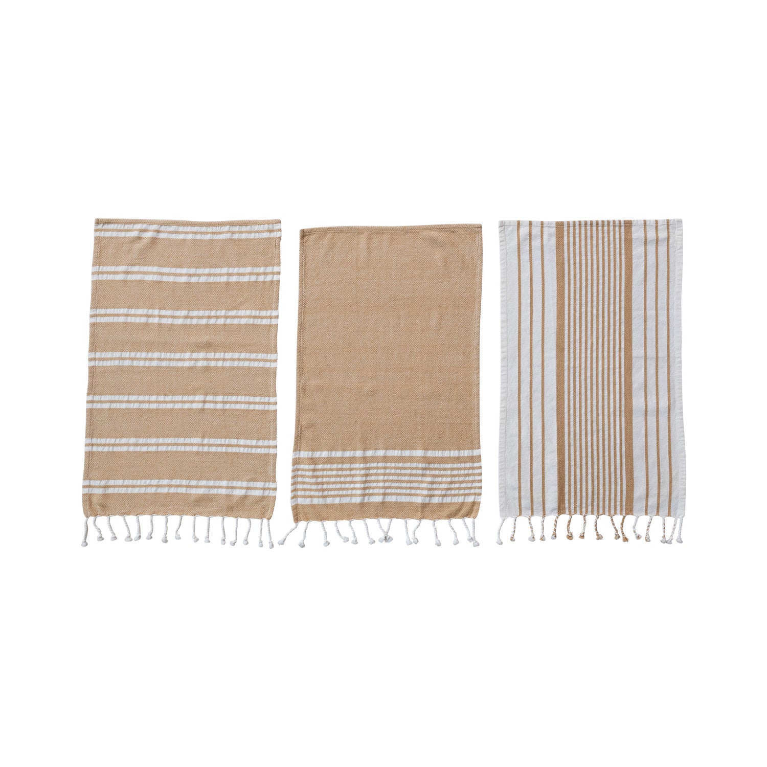 Kitchen Towel Stripes/Tassels