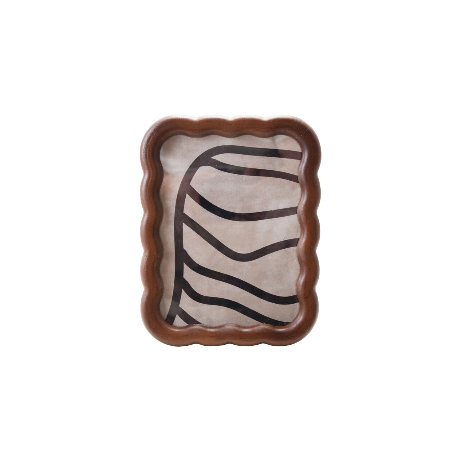 Rubberwood Scallop Frames