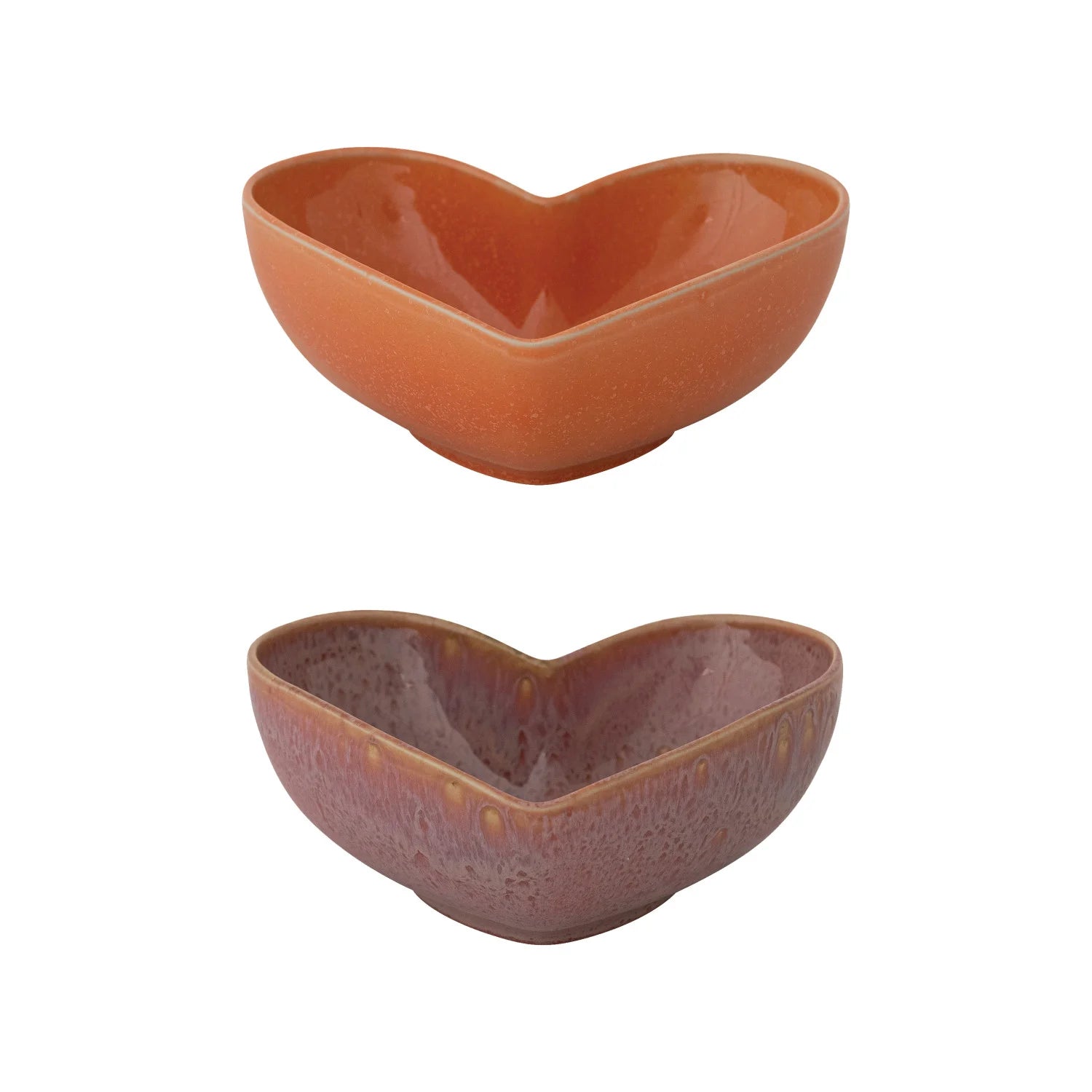 Stoneware Heart Shaped Bowl