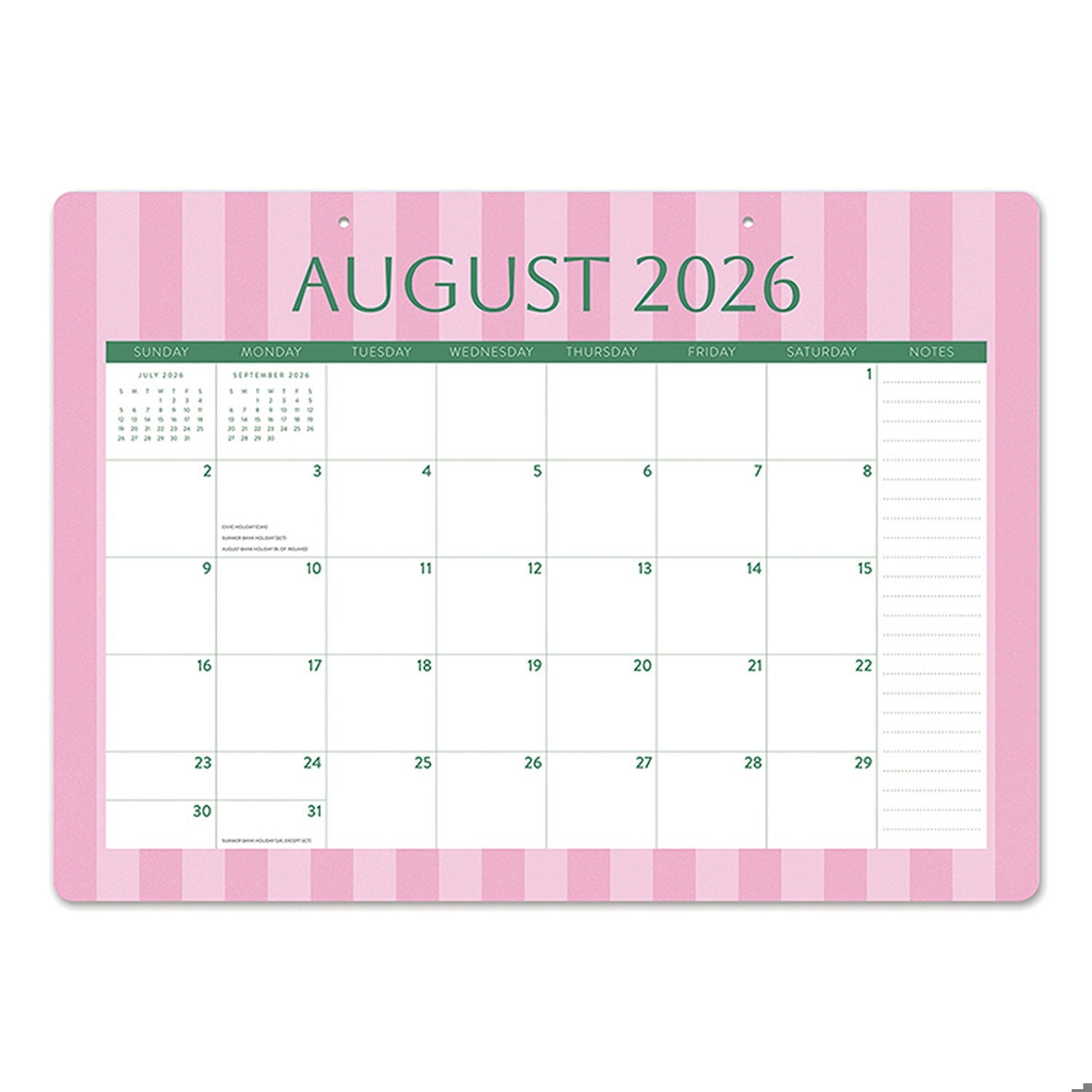 Cabana Stripe Desk Blotter/'27