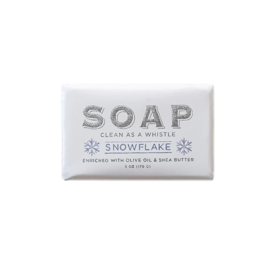 Snowflake Scented Bar Soap