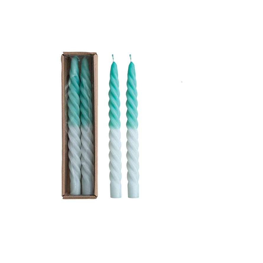 St/2 Aqua/Mint Tapers