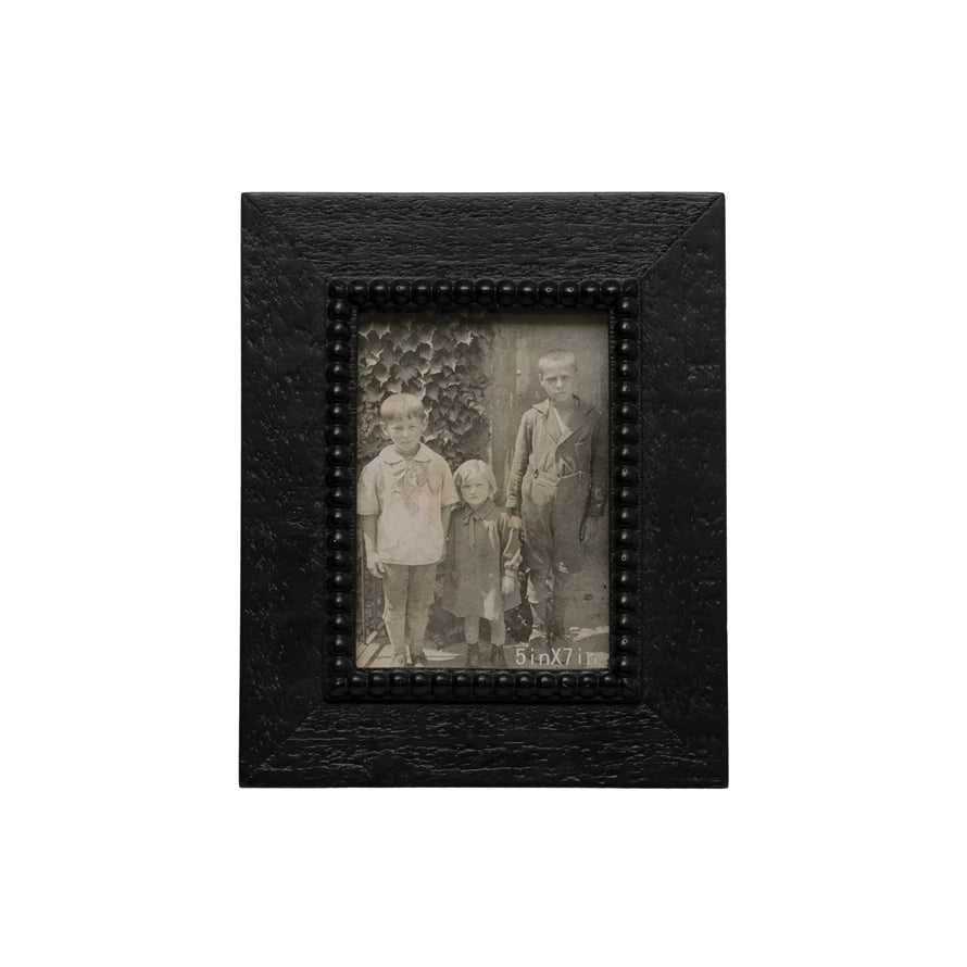 Black Wood Photo Frame -5x7