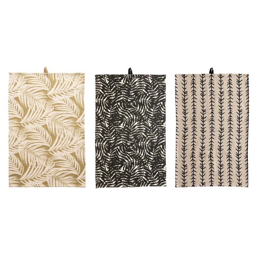 Cotton Printed Tea Towels