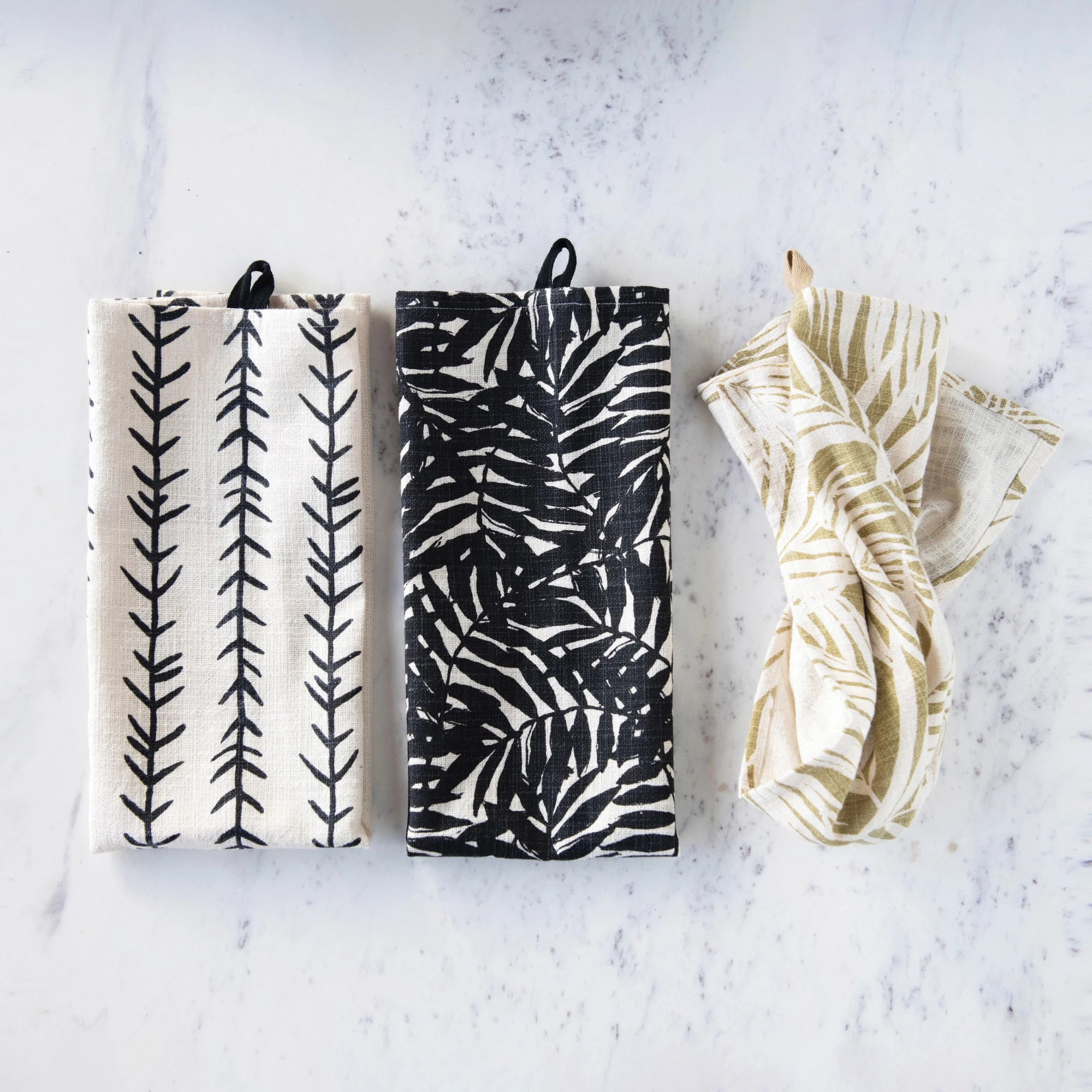 Cotton Printed Tea Towels