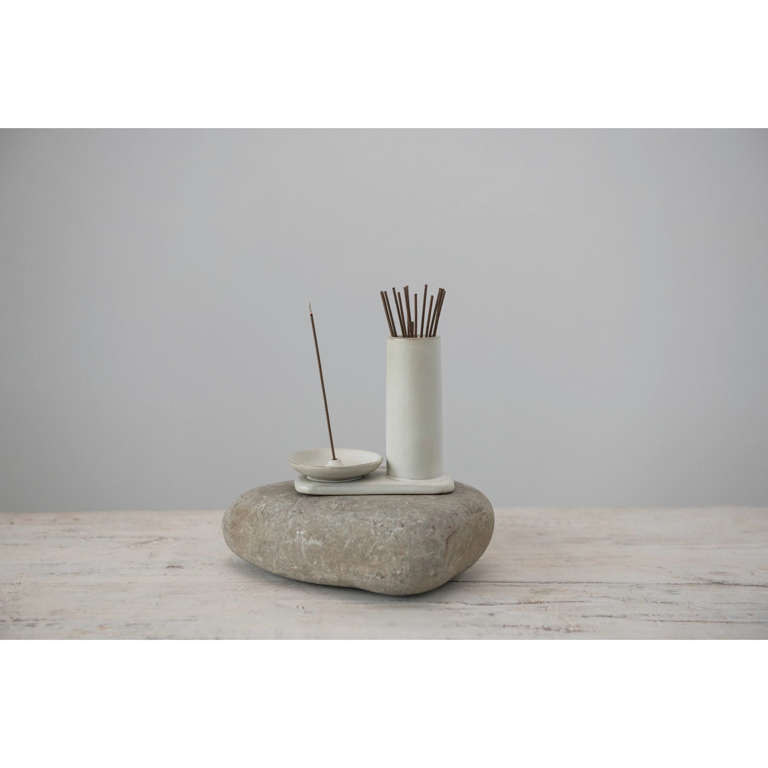 Stoneware Incense Dish/Holder