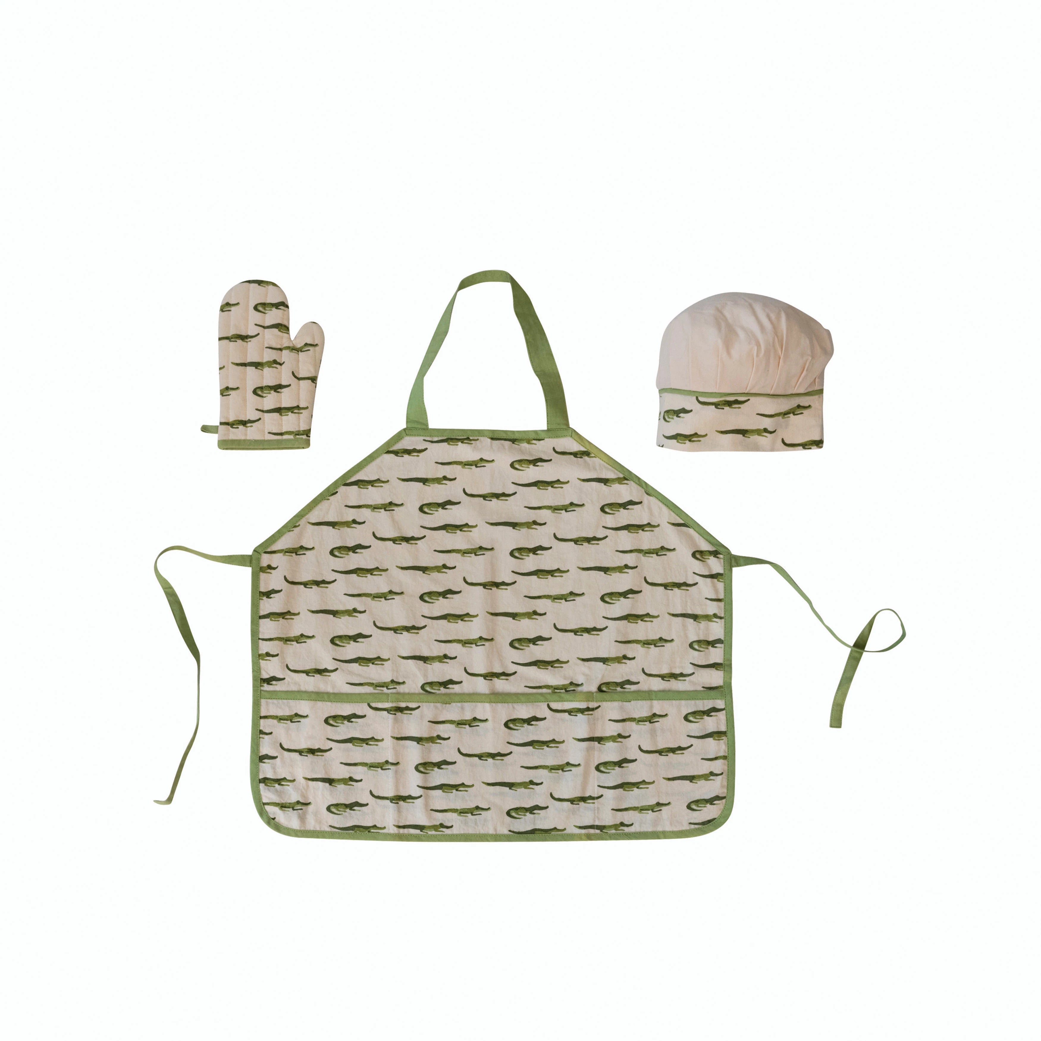 Child Apron w/ Alligators