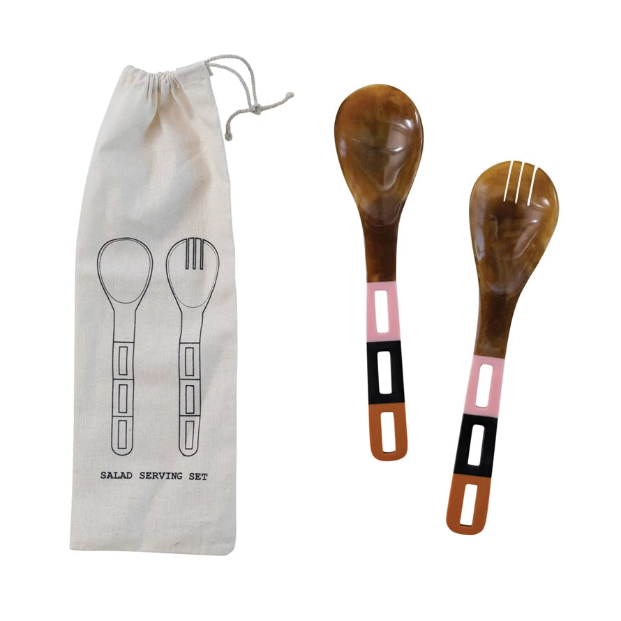 Resin Salad Servers - PBB