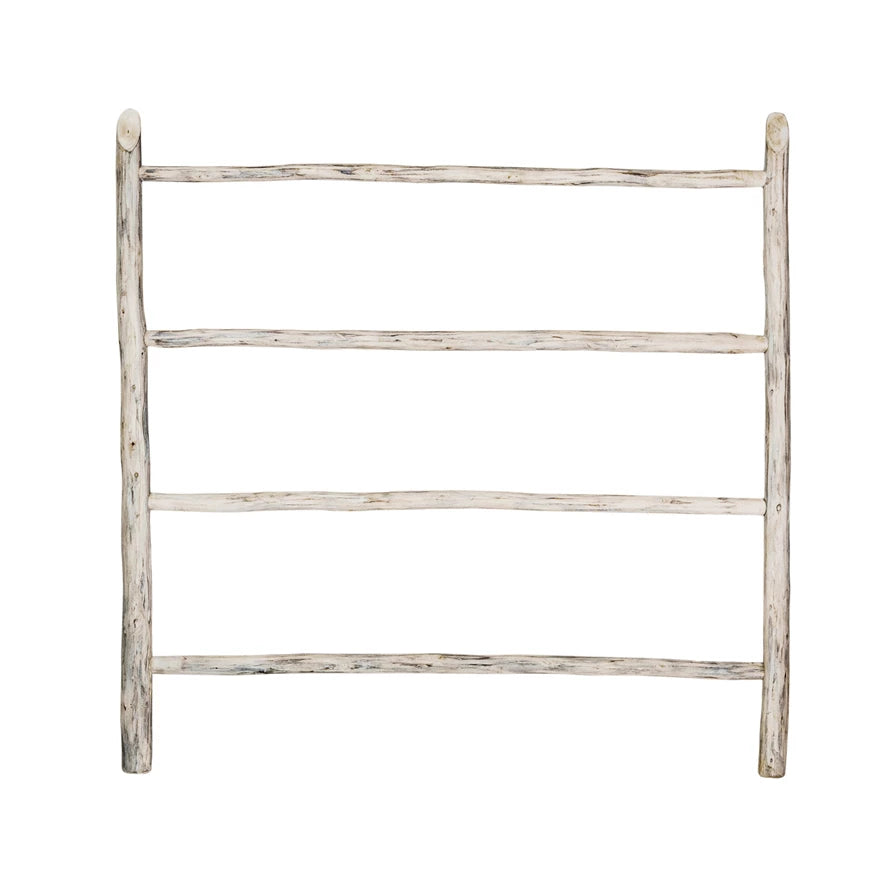 Decorative Wood 4 Rung Ladder