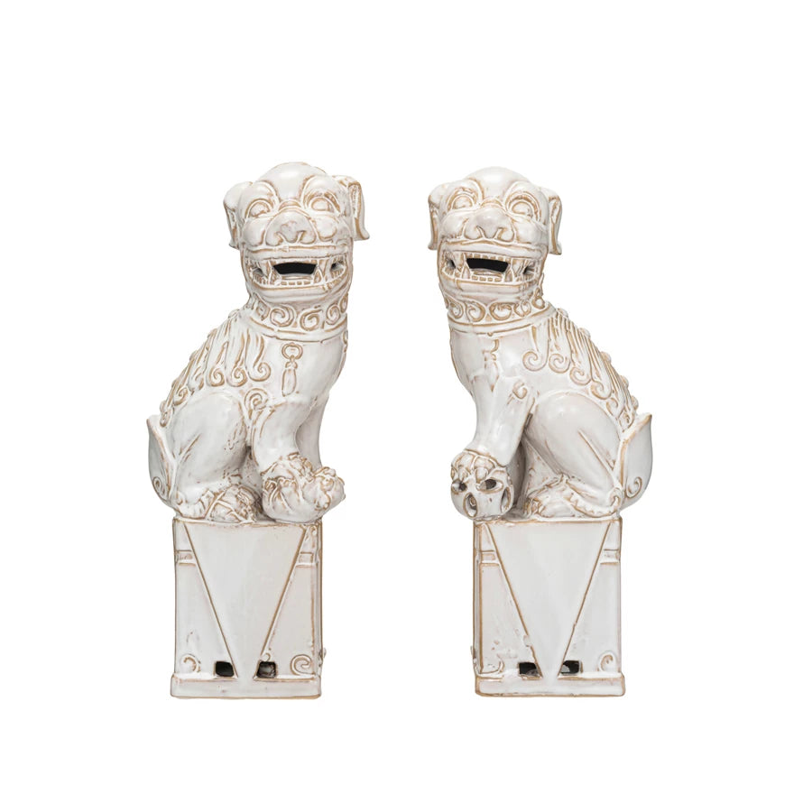 Vintage Foo Dog Bookends