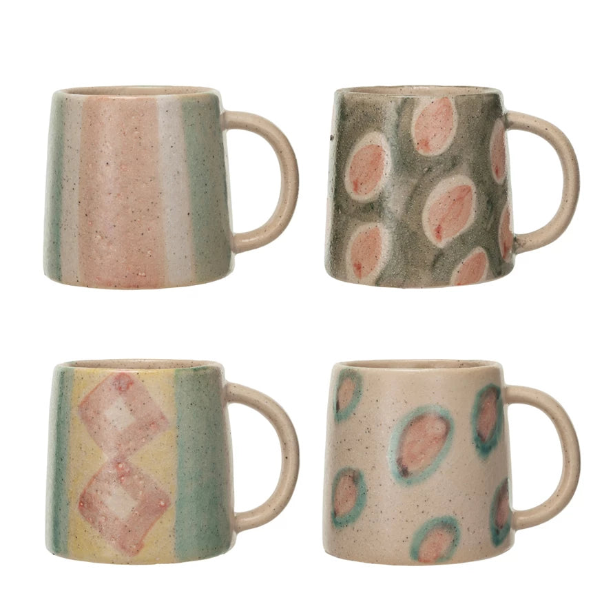 24oz. Stoneware Terracotta Mug