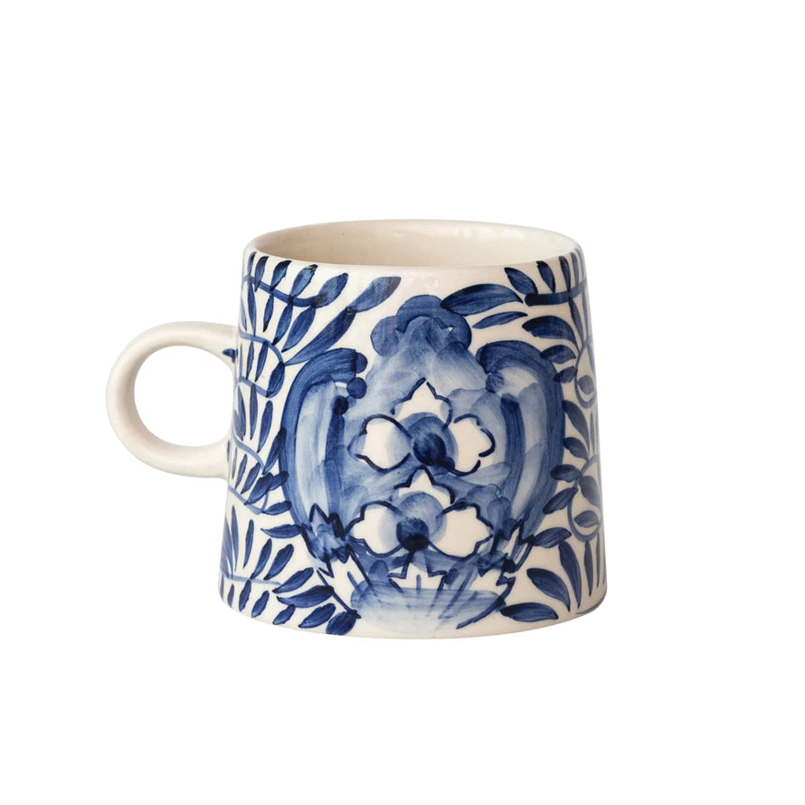 Blue Hand-Painted 10oz Mug