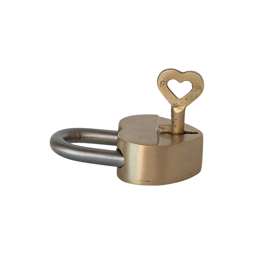 Heart Shaped Lock and Key