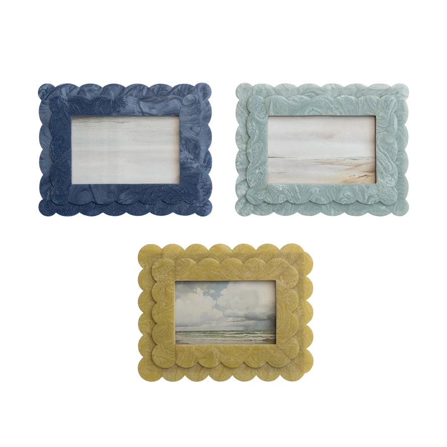 2 Layer Scalloped 4x6 Frame