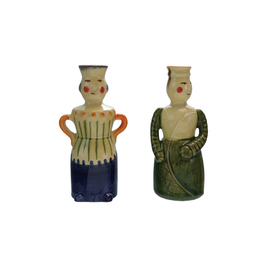 Woman Shaped Taper Holder