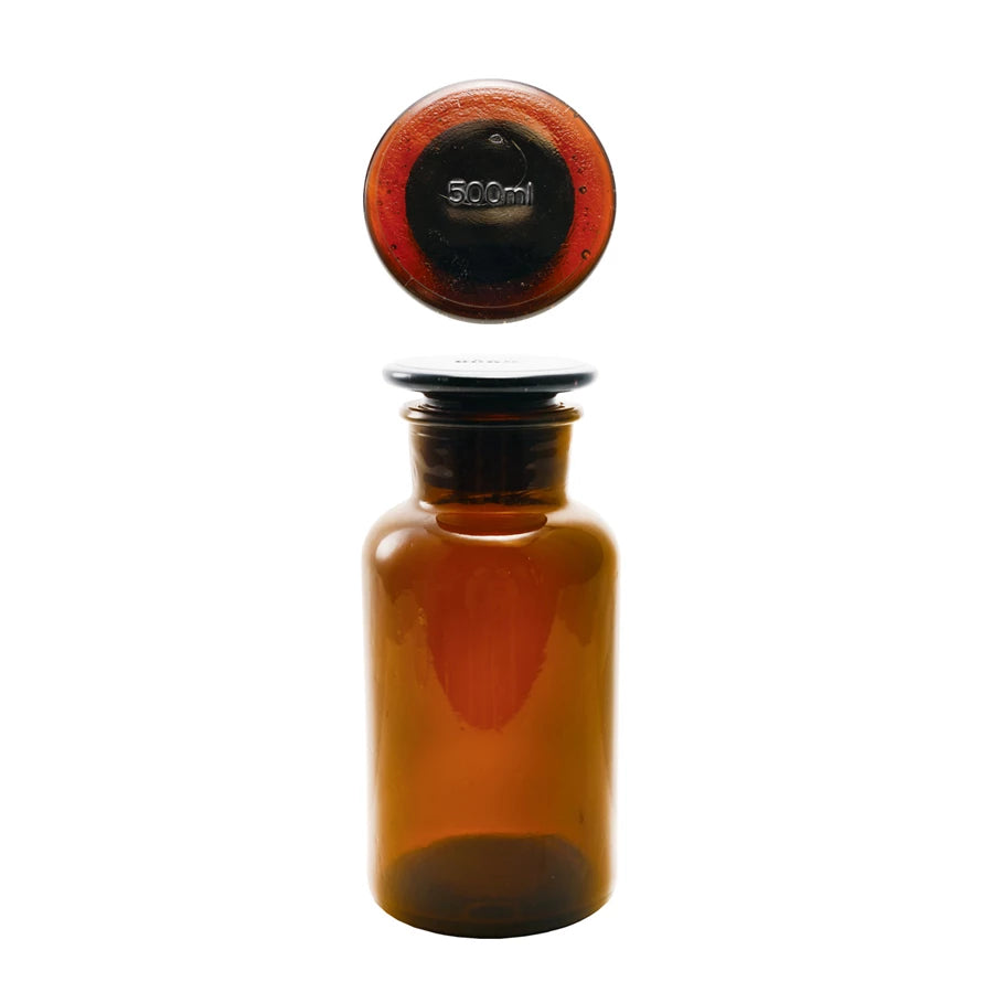 16oz Brown Glass Bottle