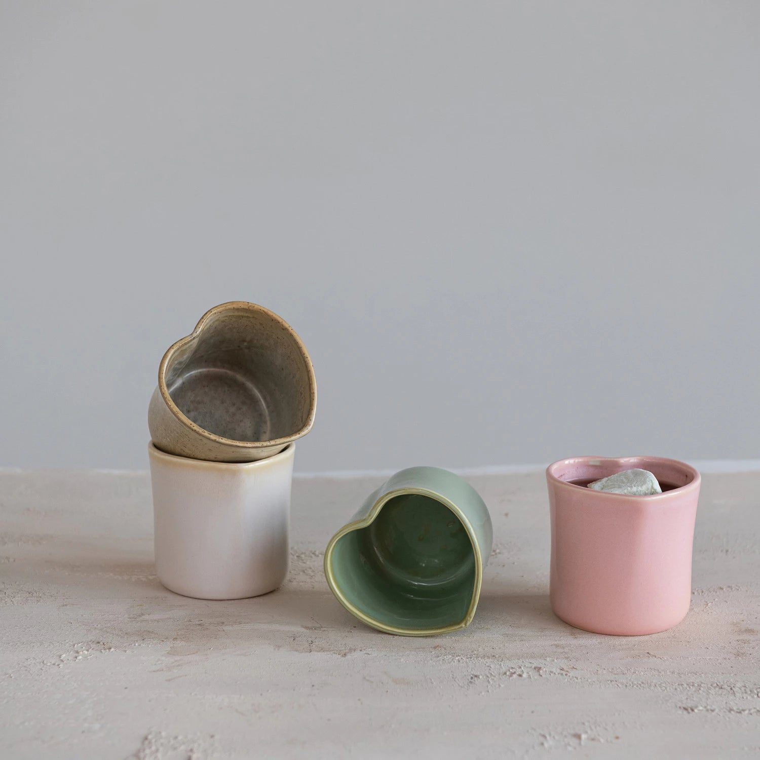 Handless Heart Shaped Mug