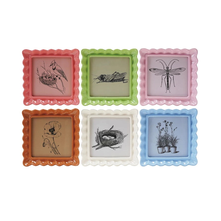 4"x4" Ruffled Photo Frame
