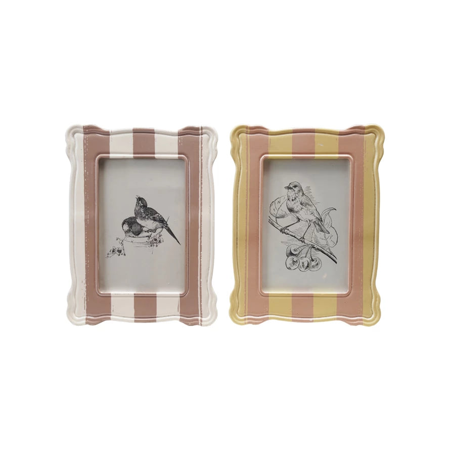 4x6 Striped Heirloom Frame
