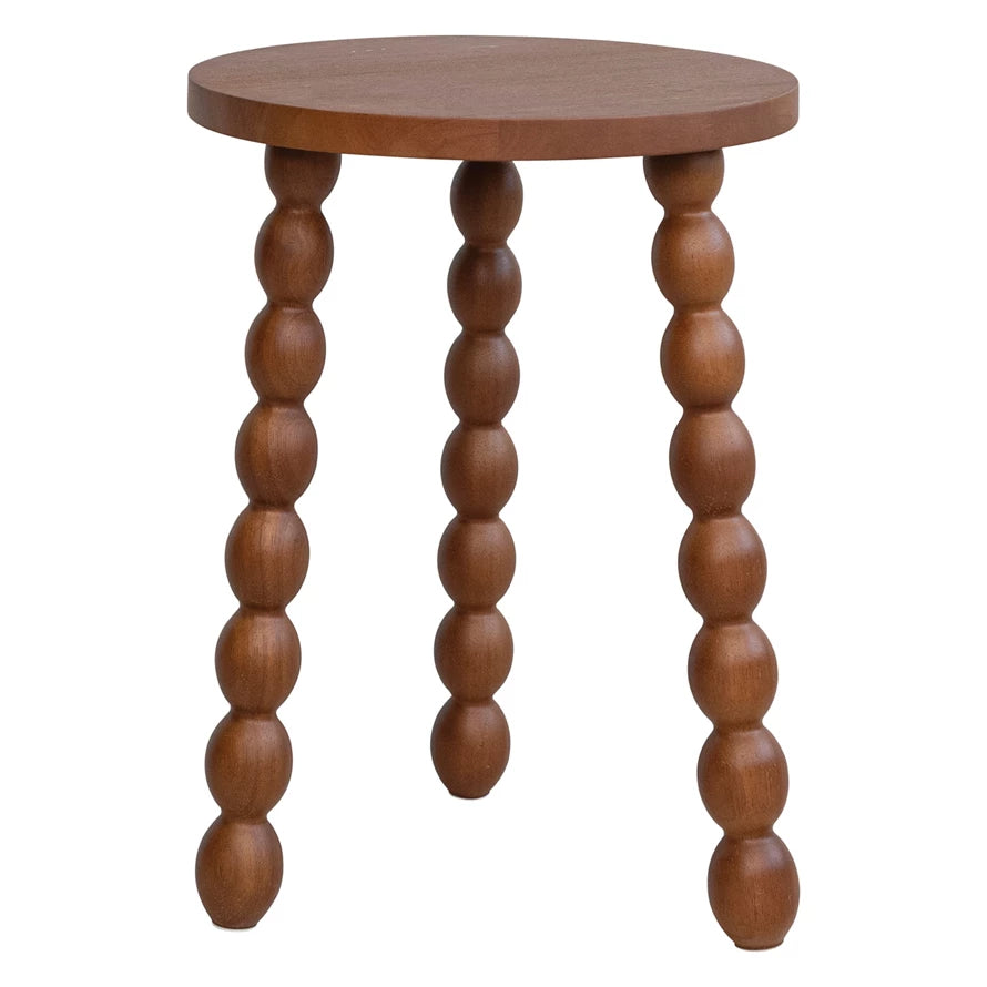 Walnut Rubberwood Table, 15x18