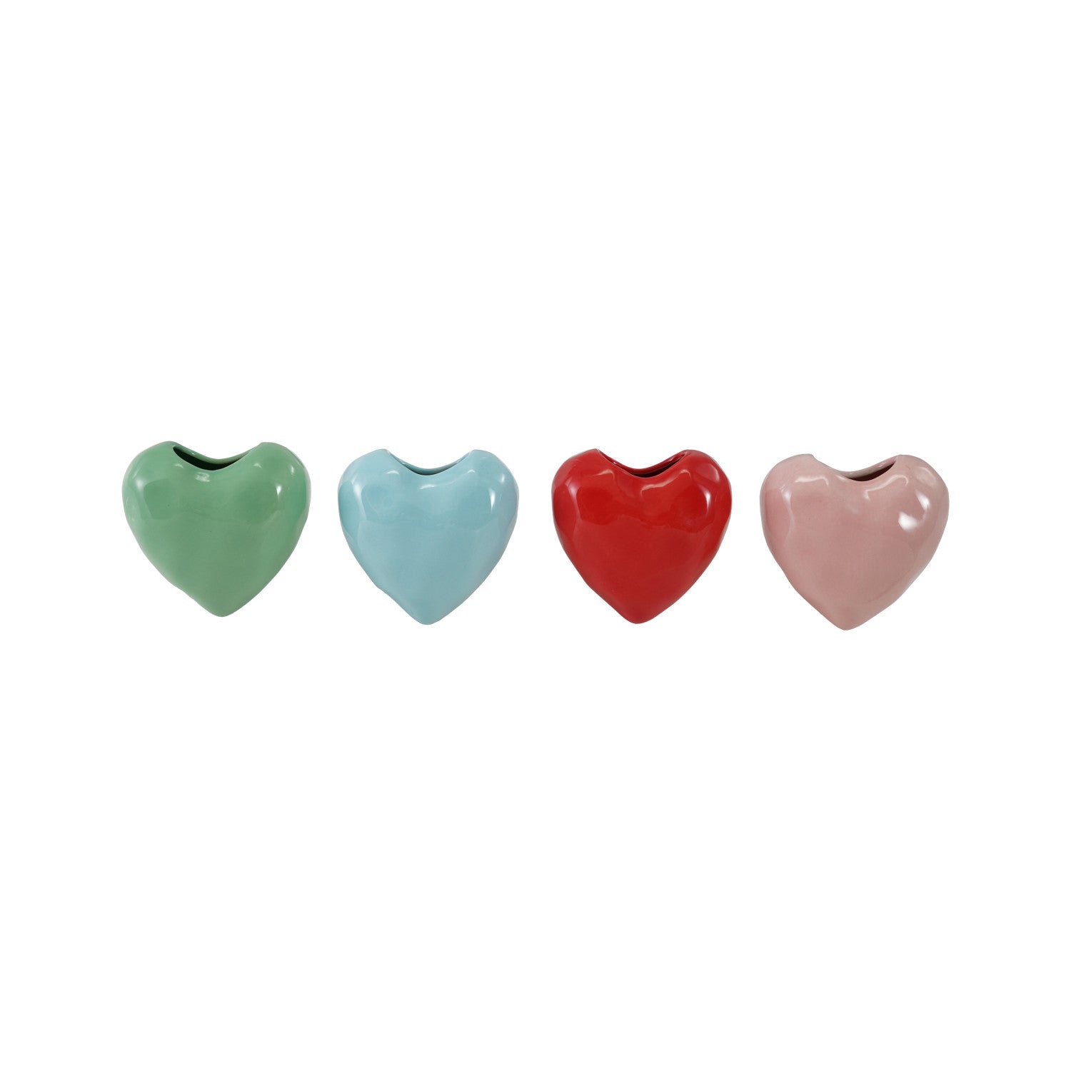 Heart Shaped Mini Vase Magnet