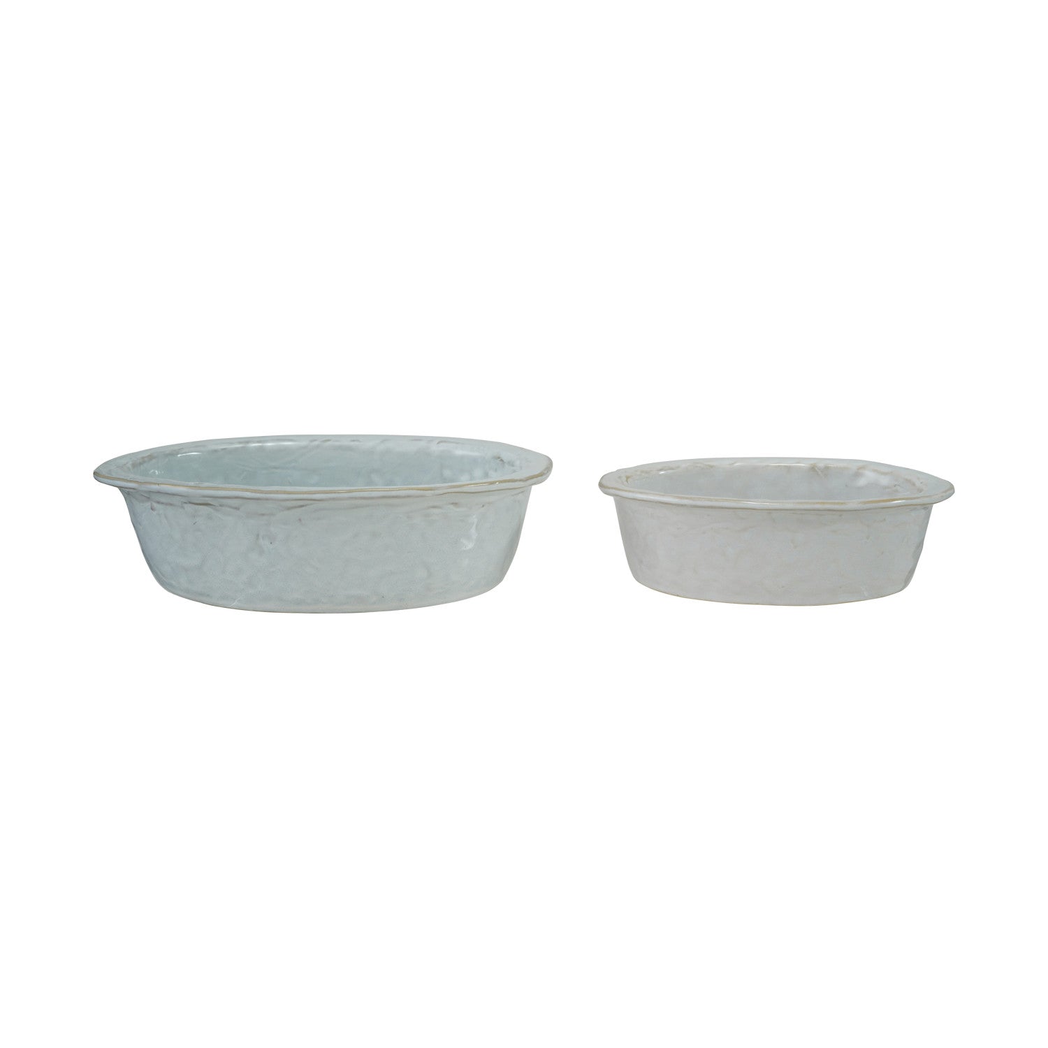 'At the Table' Wht Stone Dish