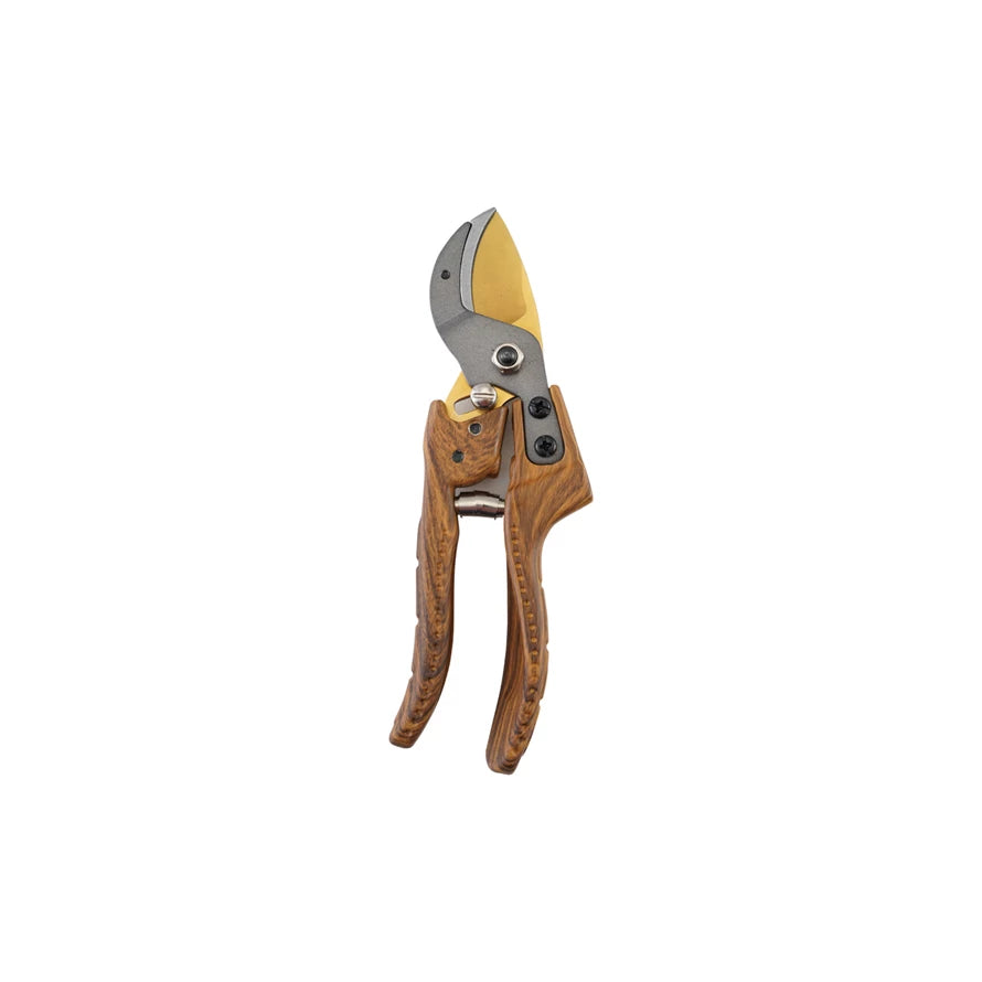Pruning Shears w/ Wood Handle