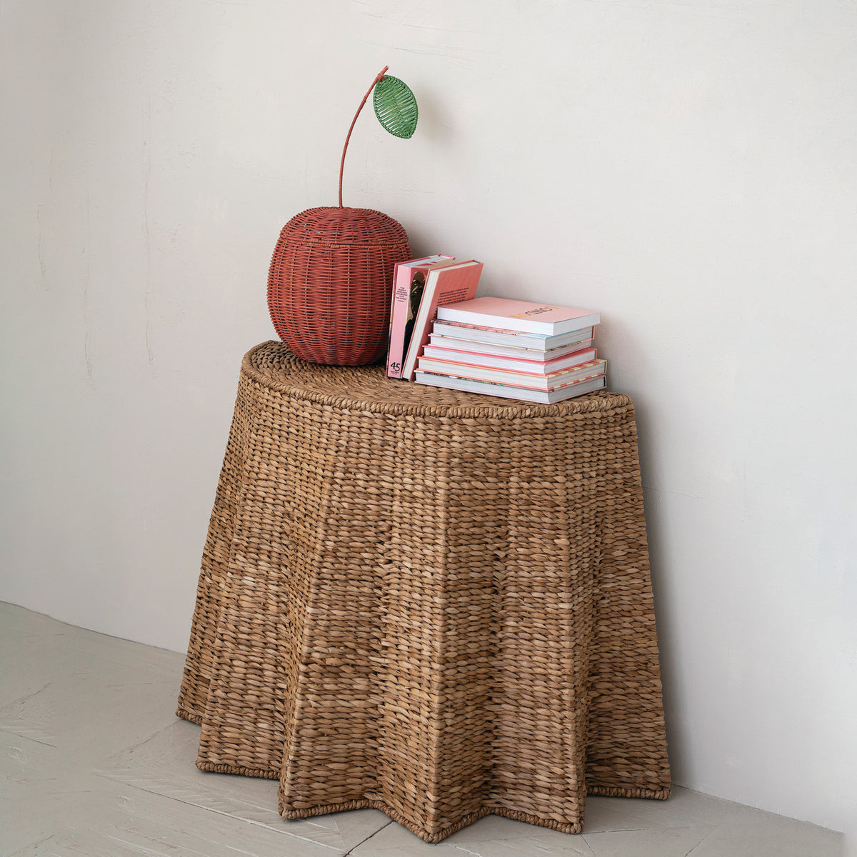 Hyacinth Pleated Console Table
