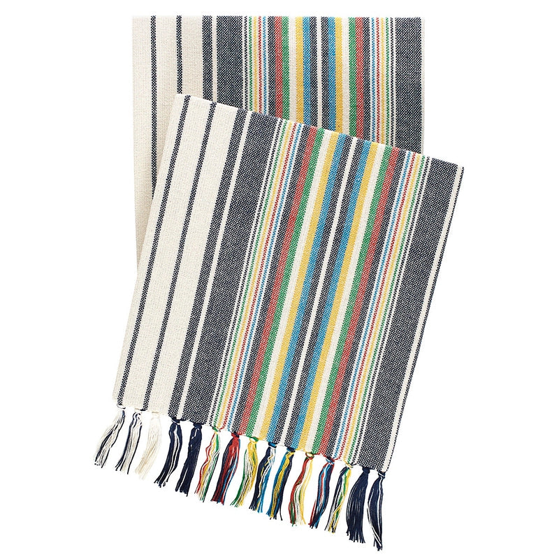 Boardwalk Stripe Multi Throw