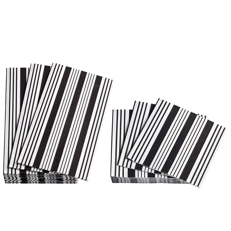 Birmingham Stripe Blk Napkin C