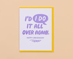 I'd "I do" It Again Card