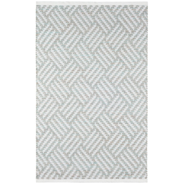 Crisscross Ocean Rug - 8x10